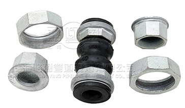 浙江省溫州市絲扣<a href=http://www.huanjingjz.com target=_blank class=infotextkey>橡膠接頭</a>分解圖